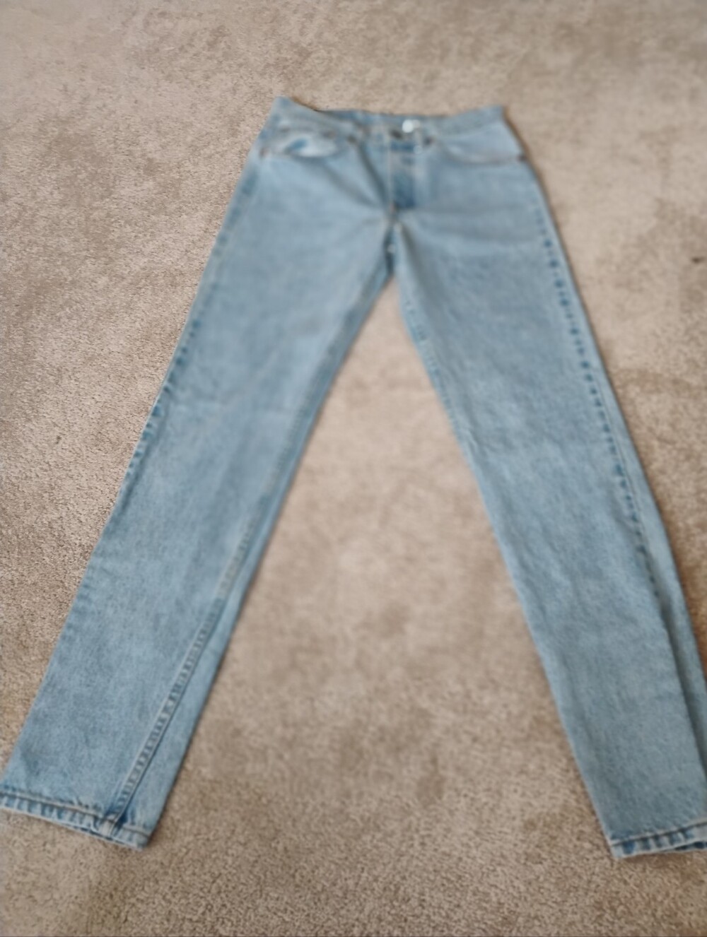 Levi's Light Blue 512 Straight Leg Jeans 31/32 - Picture 6 of 9
